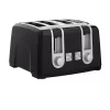Toasters BLACK+DECKER 4-Slice Black Extra-Wide Slot Toaster With Browning Control 1 Toasters BLACK+DECKER 4-Slice Black Extra-Wide Slot Toaster With Browning Control -Costway Shop black black decker pop up toasters t4569b 64 1000