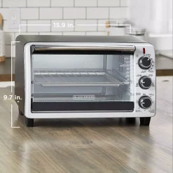 Toasters BLACK+DECKER 6-Slice Toaster Oven In Black 9 Toasters BLACK+DECKER 6-Slice Toaster Oven In Black -Costway Shop black black decker toaster ovens to1950sbd 31 1000