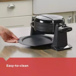 Electric Skillets & Indoor Grills BLACK+DECKER 2-Waffle Black Flip Belgian Waffle Maker 15 Electric Skillets & Indoor Grills BLACK+DECKER 2-Waffle Black Flip Belgian Waffle Maker -Costway Shop black black decker waffle makers wmd200b 44 1000