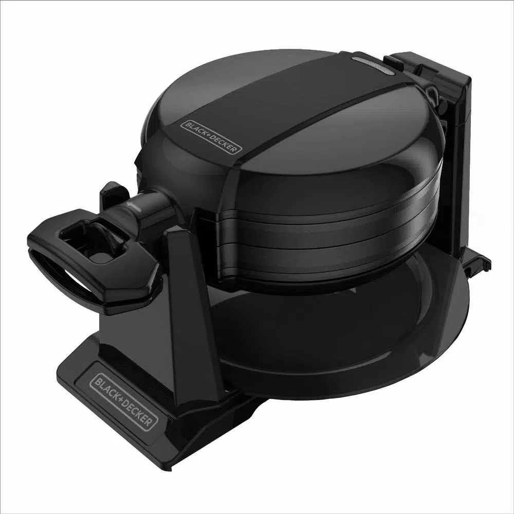 Electric Skillets & Indoor Grills BLACK+DECKER 2-Waffle Black Flip Belgian Waffle Maker 3 Electric Skillets & Indoor Grills BLACK+DECKER 2-Waffle Black Flip Belgian Waffle Maker