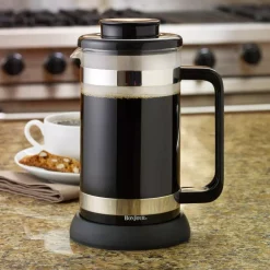 Coffee Makers BonJour Riviera 8-Cup French Press In Black -Costway Shop black bonjour french presses 56467 31 1000