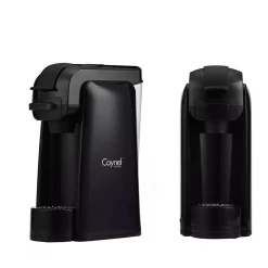 Coffee Makers Boyel Living 1000-Watt Black Coffee Machine Single Serve Coffee Maker 4 Cups Decorative Sign 4 Coffee Makers Boyel Living 1000-Watt Black Coffee Machine Single Serve Coffee Maker 4 Cups Decorative Sign -Costway Shop black boyel living single serve coffee makers cm45702 31 1000