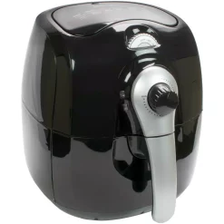 Air Fryers Brentwood 3.7 Qt. Black Air Fryer With Timer And Temperature Control -Costway Shop black brentwood air fryers af 350b 44 1000