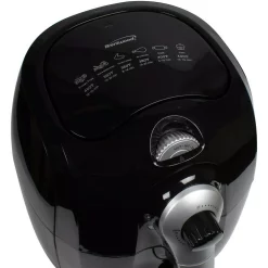 Air Fryers Brentwood 3.7 Qt. Black Air Fryer With Timer And Temperature Control -Costway Shop black brentwood air fryers af 350b 4f 1000