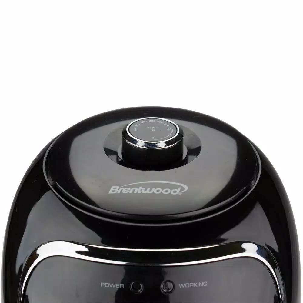 Air Fryers Brentwood Appliances 2 Qt. Black Small Electric Air Fryer With Timer And Temperature Control 5 Air Fryers Brentwood Appliances 2 Qt. Black Small Electric Air Fryer With Timer And Temperature Control - Image 3