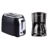 Coffee Makers Brentwood Appliances 12-Cup Black Coffee Maker And 2-Slice Black Toaster With Extra-Wide Slots 1 Coffee Makers Brentwood Appliances 12-Cup Black Coffee Maker And 2-Slice Black Toaster With Extra-Wide Slots -Costway Shop black brentwood appliances drip coffee makers 843631123478 64 1000