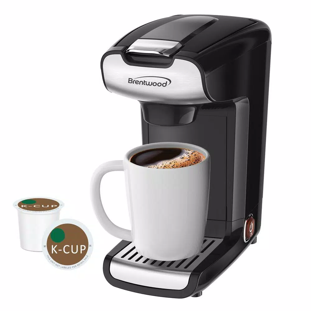 Coffee Makers Brentwood Appliances 1.25-Cup Black K-Cup Single Serve Coffee Maker 8 Coffee Makers Brentwood Appliances 1.25-Cup Black K-Cup Single Serve Coffee Maker - Image 6