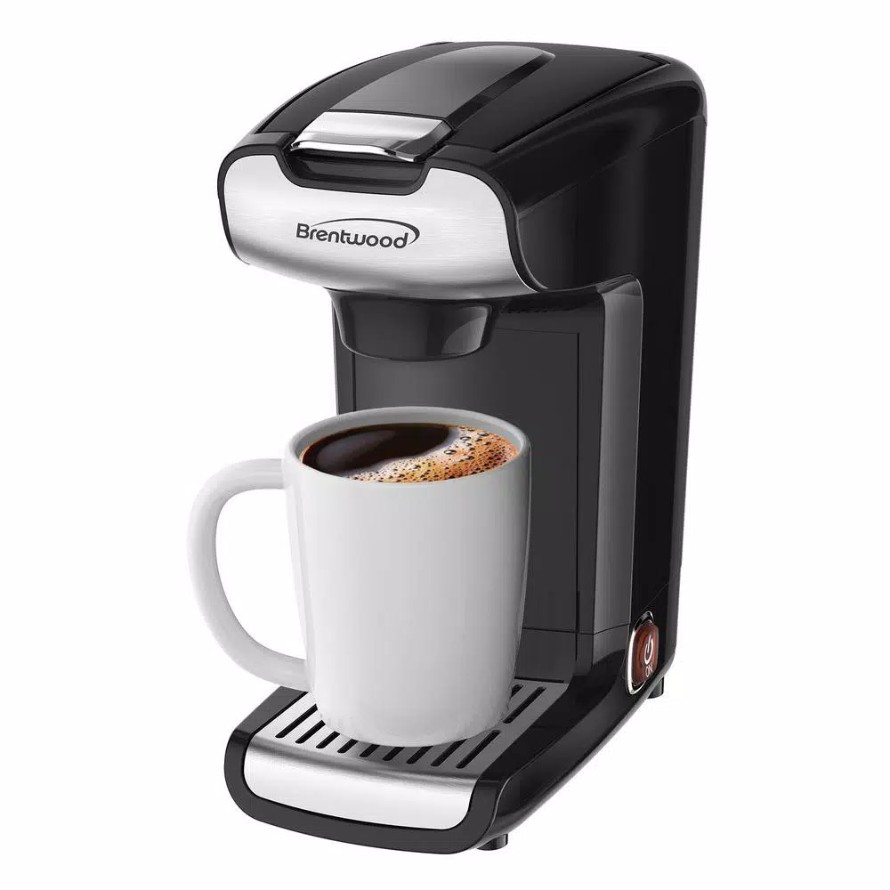 Coffee Makers Brentwood Appliances 1.25-Cup Black K-Cup Single Serve Coffee Maker 7 Coffee Makers Brentwood Appliances 1.25-Cup Black K-Cup Single Serve Coffee Maker - Image 5