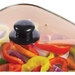 Electric Skillets & Indoor Grills Brentwood Appliances 144 Sq. In. Copper Nonstick Electric Skillet 14 Electric Skillets & Indoor Grills Brentwood Appliances 144 Sq. In. Copper Nonstick Electric Skillet -Costway Shop black brentwood appliances electric skillets sk 66 fa 1000