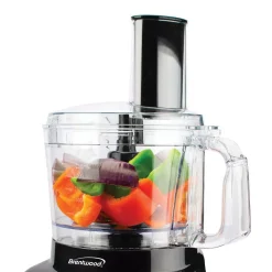 Food Processing Brentwood Appliances 5-Cup Black Food Processor -Costway Shop black brentwood appliances food processors fp 585bk 4f 1000