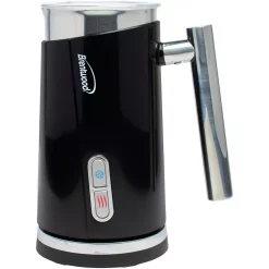 Coffee Makers Brentwood Appliances 10 Oz. Black Cordless Electric Milk Frother With Warmer