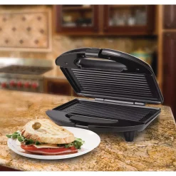 Electric Skillets & Indoor Grills Brentwood Appliances 750 W Black Nonstick Panini Press And Sandwich Maker 17 Electric Skillets & Indoor Grills Brentwood Appliances 750 W Black Nonstick Panini Press And Sandwich Maker -Costway Shop black brentwood appliances panini presses ts 246 31 1000