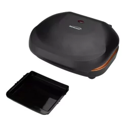 Electric Skillets & Indoor Grills Brentwood Appliances 750-Watt Black 2-Serving Nonstick Indoor Electric Copper Grill And Panini Press -Costway Shop black brentwood appliances panini presses ts 606bk 1f 1000