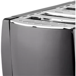 Toasters Brentwood Appliances 4-Slice Black Toaster With Cool-Touch Exterior -Costway Shop black brentwood appliances pop up toasters ts 285 1f 1000