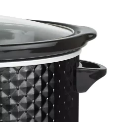 Cookers Brentwood Appliances Diamond 7 Qt. Black Slow Cooker With Tempered Glass Lid 11 Cookers Brentwood Appliances Diamond 7 Qt. Black Slow Cooker With Tempered Glass Lid -Costway Shop black brentwood appliances slow cookers sc 157bk 4f 1000