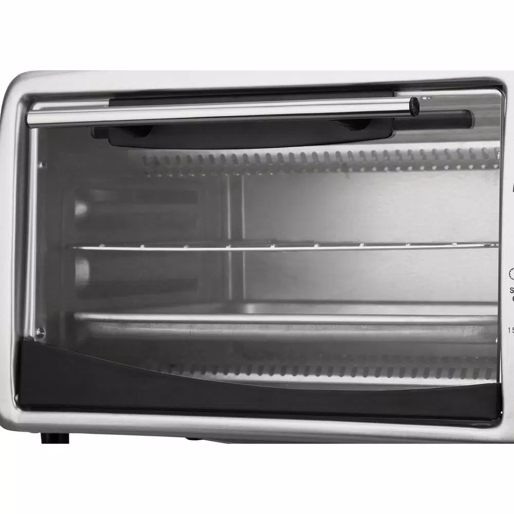 Toasters Brentwood Appliances 700 W Silver 4-Slice Toaster Oven And Broiler 5 Toasters Brentwood Appliances 700 W Silver 4-Slice Toaster Oven And Broiler - Image 3