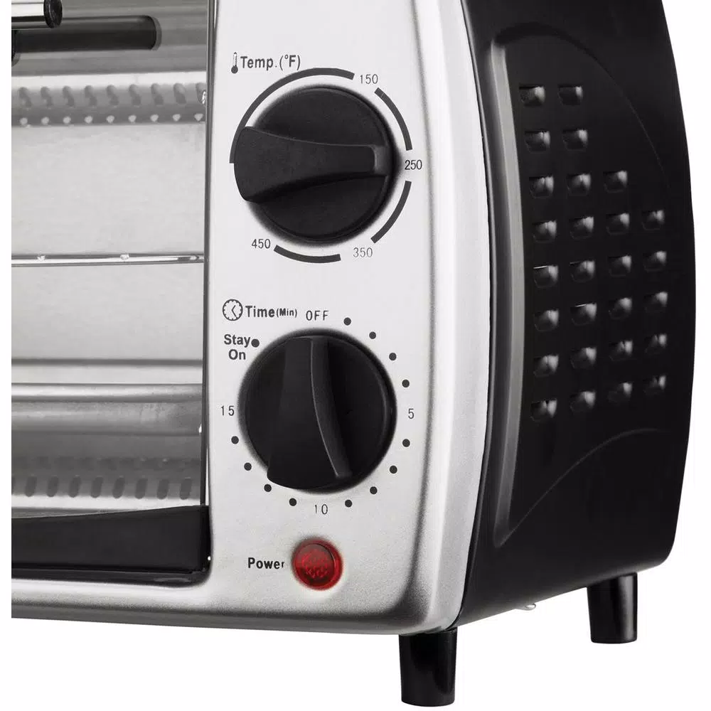Toasters Brentwood Appliances 700 W Silver 4-Slice Toaster Oven And Broiler 4 Toasters Brentwood Appliances 700 W Silver 4-Slice Toaster Oven And Broiler - Image 2