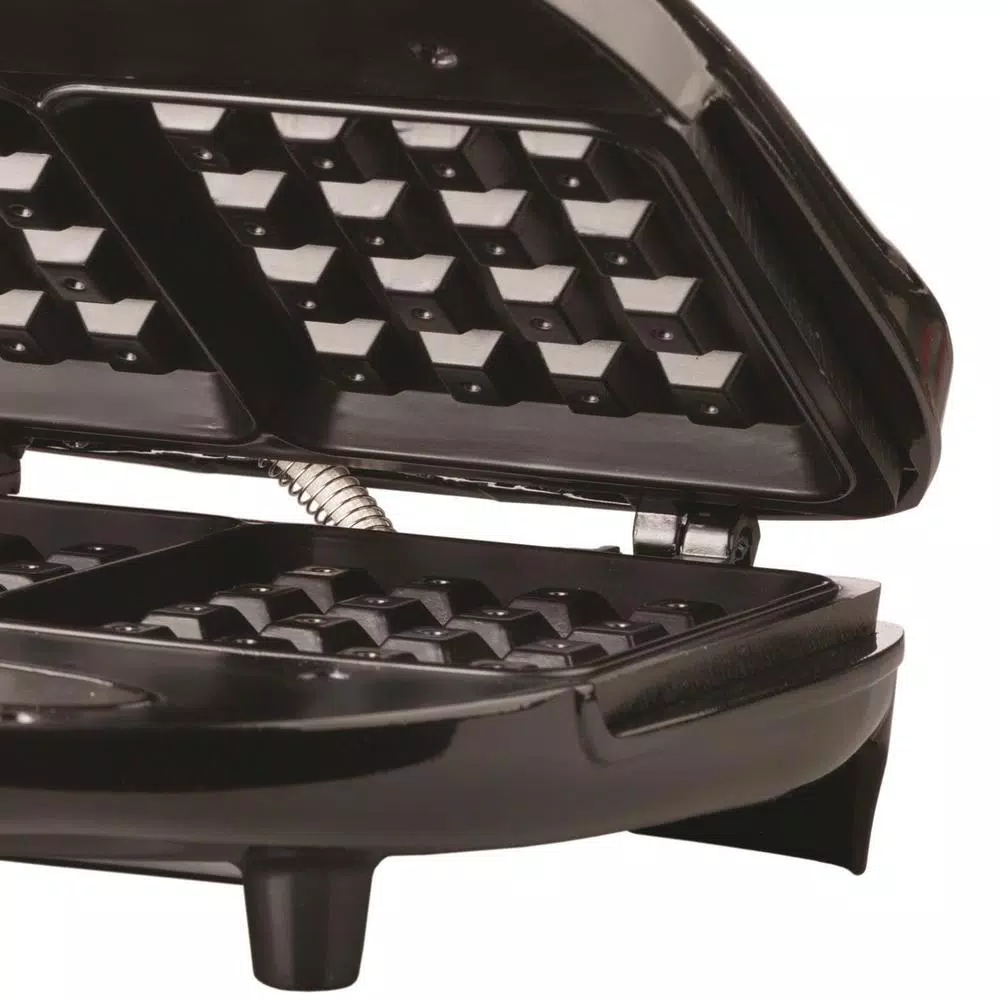 Electric Skillets & Indoor Grills Brentwood Appliances 750 W Dual Black Nonstick Waffle Maker 8 Electric Skillets & Indoor Grills Brentwood Appliances 750 W Dual Black Nonstick Waffle Maker - Image 6