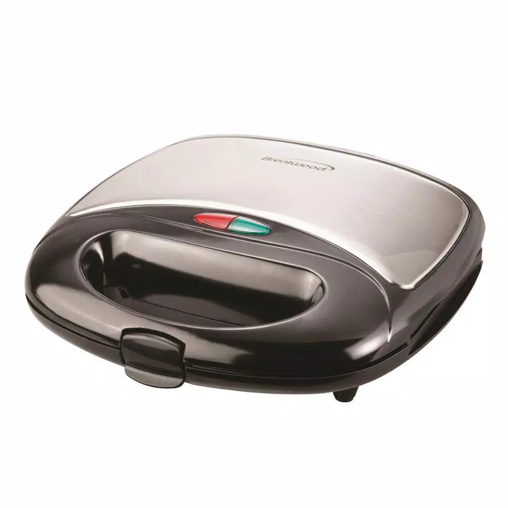 Electric Skillets & Indoor Grills Brentwood Appliances 750 W Dual Black Nonstick Waffle Maker 3 Electric Skillets & Indoor Grills Brentwood Appliances 750 W Dual Black Nonstick Waffle Maker
