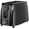 Toasters Brentwood 2-Slice Black Toaster With Cool-Touch Exterior -Costway Shop black brentwood pop up toasters ts 260b 64 1000