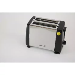Toasters Brentwood 2-Slice Black Extra-Wide Slot Toaster -Costway Shop black brentwood pop up toasters ts 280s 4f 1000