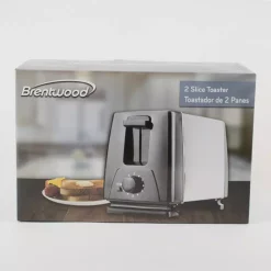 Toasters Brentwood 2-Slice Black Extra-Wide Slot Toaster -Costway Shop black brentwood pop up toasters ts 280s c3 1000