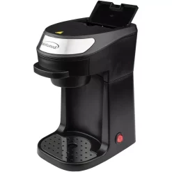 Coffee Makers Brentwood 1-Cup Black Single-Serve Coffee Maker With Mug 12 Coffee Makers Brentwood 1-Cup Black Single-Serve Coffee Maker With Mug -Costway Shop black brentwood single serve coffee makers ts 111bk 1f 1000
