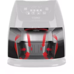 Air Fryers CASO 3.2 Qt. Black Air Fryer With Barbecue Accessories 12 Air Fryers CASO 3.2 Qt. Black Air Fryer With Barbecue Accessories -Costway Shop black caso air fryers 13179 40 1000