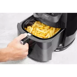 Air Fryers CASO 3.2 Qt. Black Air Fryer With Barbecue Accessories 17 Air Fryers CASO 3.2 Qt. Black Air Fryer With Barbecue Accessories -Costway Shop black caso air fryers 13179 4f 1000