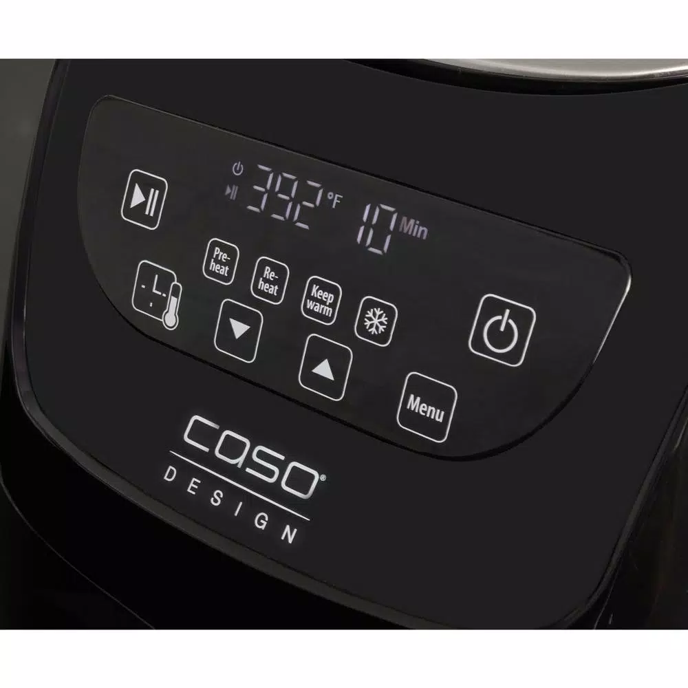 Air Fryers CASO 3.2 Qt. Black Air Fryer With Barbecue Accessories 9 Air Fryers CASO 3.2 Qt. Black Air Fryer With Barbecue Accessories - Image 7