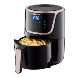 Air Fryers GoWISE USA 1. 7- Qt. , 2.0 Qt. Max Black/Copper Electric Mini Air Fryer With Digital Touchscreen + Recipe Book -Costway Shop black copper gowise usa air fryers gw22975 44 1000