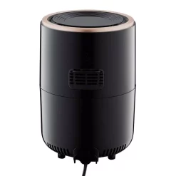 Air Fryers GoWISE USA 1. 7- Qt. , 2.0 Qt. Max Black/Copper Electric Mini Air Fryer With Digital Touchscreen + Recipe Book -Costway Shop black copper gowise usa air fryers gw22975 4f 1000