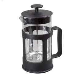 Coffee Makers Creative Home 1000 Ml (34 Oz.) 4 Cups Glass French Press Coffee Plunger Tea Maker For Loose Tea Leaves Or Coffee, Black