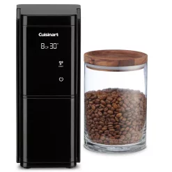 Coffee Makers Cuisinart Touchscreen 8 Oz. Black Burr Coffee Grinder 4 Coffee Makers Cuisinart Touchscreen 8 Oz. Black Burr Coffee Grinder -Costway Shop black cuisinart coffee grinders dbm t10 4f 1000