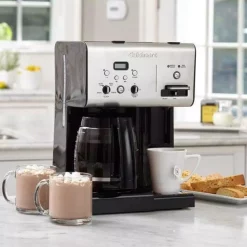 Coffee Makers Cuisinart COFFEE PLUS 12-Cup Black Drip Coffee Maker With Automatic Shut-Off 8 Coffee Makers Cuisinart COFFEE PLUS 12-Cup Black Drip Coffee Maker With Automatic Shut-Off -Costway Shop black cuisinart drip coffee makers chw 12 31 1000
