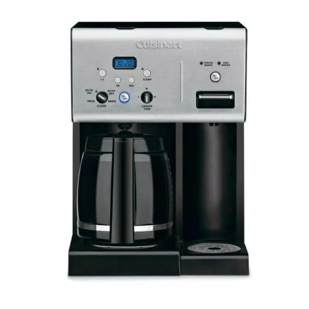 Cuisinart COFFEE PLUS 12-Cup Black Drip Coffee Maker with Automatic Shut-Off Coffee Makers Cuisinart COFFEE PLUS 12-Cup Black Drip Coffee Maker With Automatic Shut-Off -Costway Shop black cuisinart drip coffee makers chw 12 64 1000
