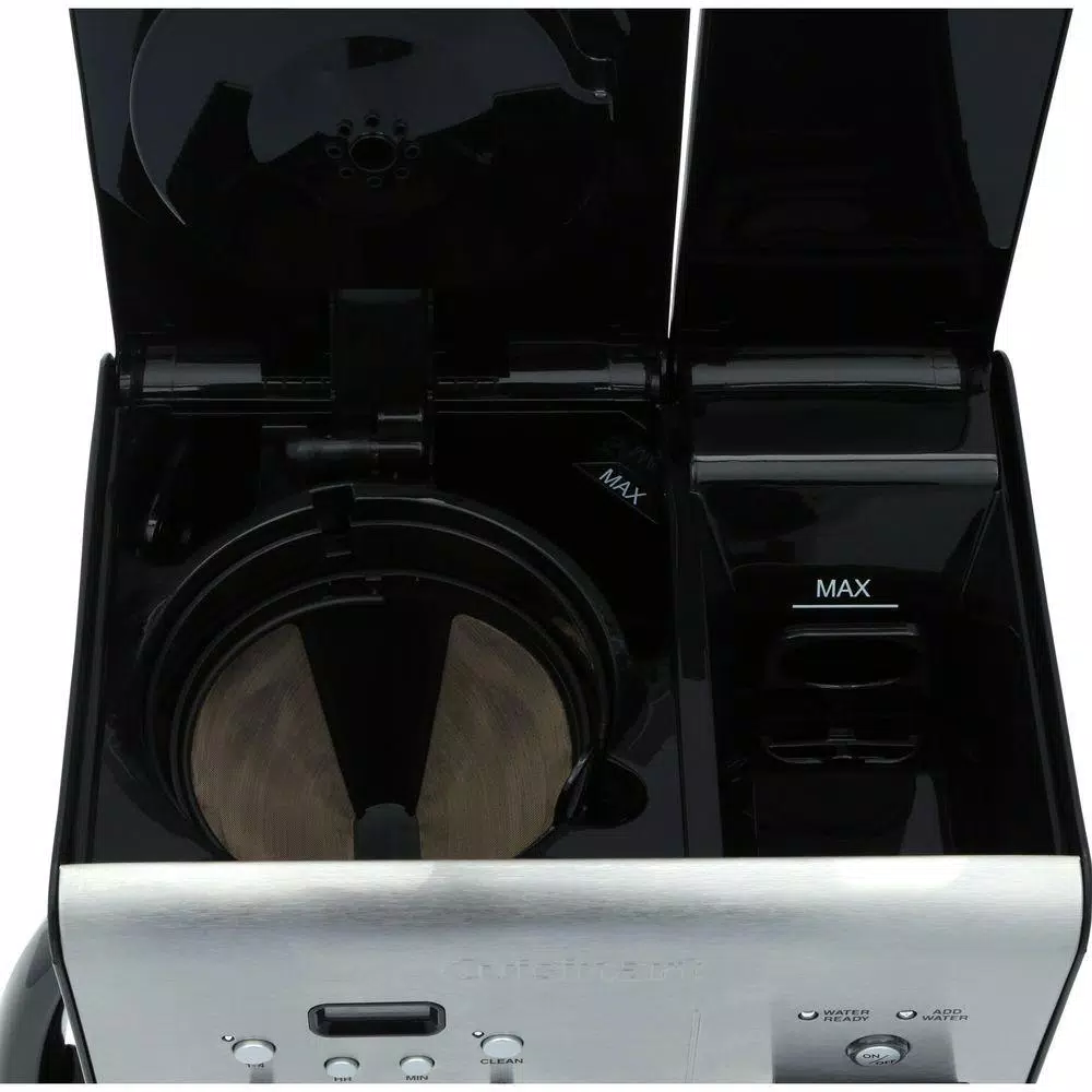 Cuisinart COFFEE PLUS 12-Cup Black Drip Coffee Maker with Automatic Shut-Off Coffee Makers Cuisinart COFFEE PLUS 12-Cup Black Drip Coffee Maker With Automatic Shut-Off -Costway Shop black cuisinart drip coffee makers chw 12 c3 1000