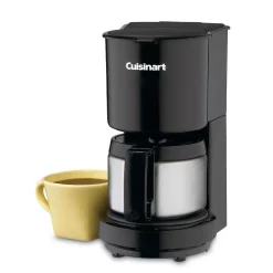 Coffee Makers Cuisinart 4-Cup Black Drip Coffee Maker With Stainless Steel Carafe -Costway Shop black cuisinart drip coffee makers dcc 450bk 76 1000