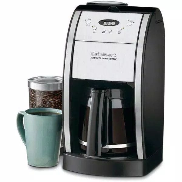 Coffee Makers Cuisinart Grind And Brew 12-Cup Automatic Black Drip Coffee Maker With Built-In Grinder 4 Coffee Makers Cuisinart Grind And Brew 12-Cup Automatic Black Drip Coffee Maker With Built-In Grinder - Image 2