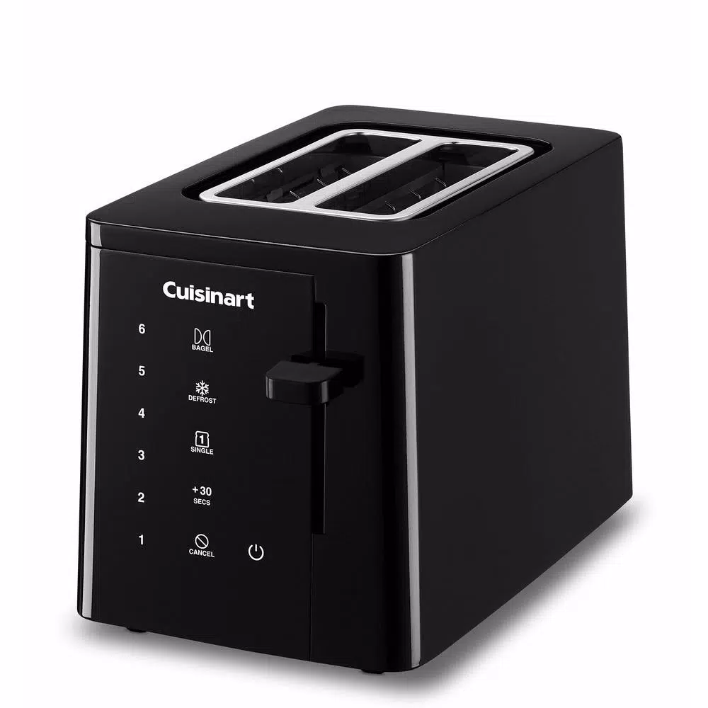 Toasters Cuisinart Touchscreen 2-Slice Black Wide Slot Toaster 4 Toasters Cuisinart Touchscreen 2-Slice Black Wide Slot Toaster - Image 2