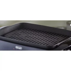 Electric Skillets & Indoor Grills DeLonghi Perfecto Healthy 192 Sq. In. Black Aluminum Indoor Grill With Lid 10 Electric Skillets & Indoor Grills DeLonghi Perfecto Healthy 192 Sq. In. Black Aluminum Indoor Grill With Lid -Costway Shop black delonghi indoor grills bg24 4f 1000