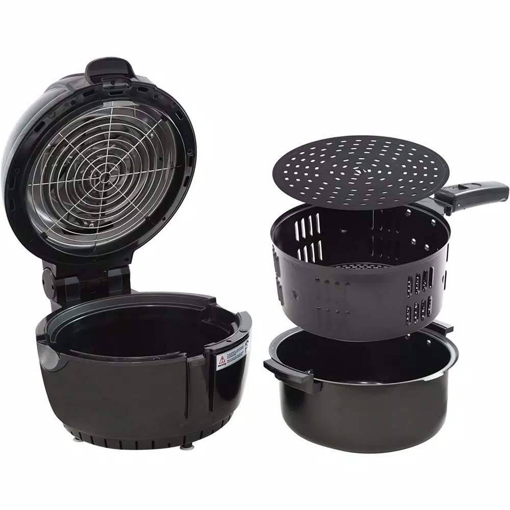 Elite 3.5 Qt. Digital Air Fryer in Black Air Fryers Elite 3.5 Qt. Digital Air Fryer In Black -Costway Shop black elite air fryers eaf 2500d 4f 1000