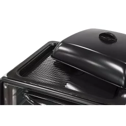 Toasters Elite Platinum Black Toaster Oven -Costway Shop black elite toaster ovens ero 2008sc 4f 1000