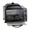 Toasters Elite Platinum Black Toaster Oven -Costway Shop black elite toaster ovens ero 2008sc 64 1000
