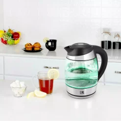 Electric Kettles KALORIK 7.5-Cup Black Stainless Steel Cordless Electric Kettle With Keep Warm Setting 7 Electric Kettles KALORIK 7.5-Cup Black Stainless Steel Cordless Electric Kettle With Keep Warm Setting -Costway Shop black glass stainless kalorik electric kettles jk 42656 bk 31 1000