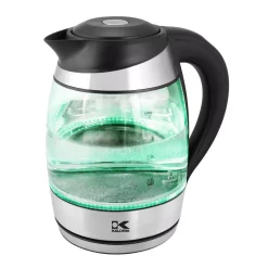 Electric Kettles KALORIK 7.5-Cup Black Stainless Steel Cordless Electric Kettle With Keep Warm Setting 4 Electric Kettles KALORIK 7.5-Cup Black Stainless Steel Cordless Electric Kettle With Keep Warm Setting -Costway Shop black glass stainless kalorik electric kettles jk 42656 bk c3 1000