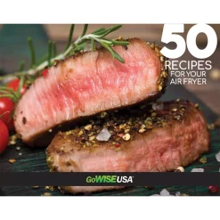 Air Fryers GoWISE USA 8-in-1 5.8 Qt. Black Electric Air Fryer With Recipe Book 6 Air Fryers GoWISE USA 8-in-1 5.8 Qt. Black Electric Air Fryer With Recipe Book -Costway Shop black gowise usa air fryers gw22731 fa 1000