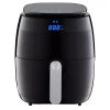 Air Fryers GoWISE USA 5 Qt. Black Air Fryer With Duo Touchscreen Display -Costway Shop black gowise usa air fryers gw22821 s 64 1000