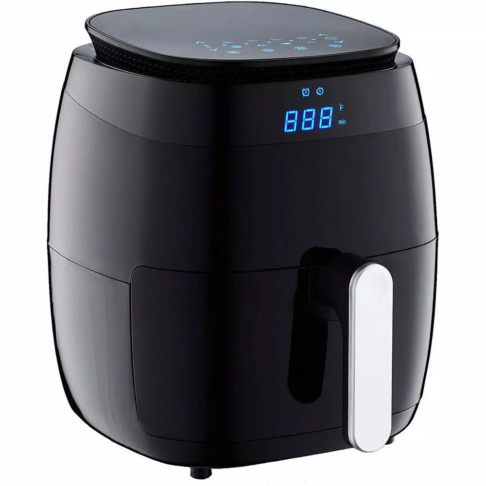 GoWISE USA 5 Qt. Black Air Fryer with Duo Touchscreen Display Air Fryers GoWISE USA 5 Qt. Black Air Fryer With Duo Touchscreen Display -Costway Shop black gowise usa air fryers gw22821 s c3 1000