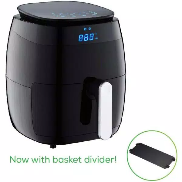 GoWISE USA 5 Qt. Black Air Fryer with Duo Touchscreen Display Air Fryers GoWISE USA 5 Qt. Black Air Fryer With Duo Touchscreen Display -Costway Shop black gowise usa air fryers gw22821 s fa 1000
